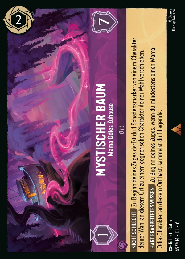 Mystischer Baum - Mama Odies Zuhause — Disney Lorcana Ort card from Azurite Sea