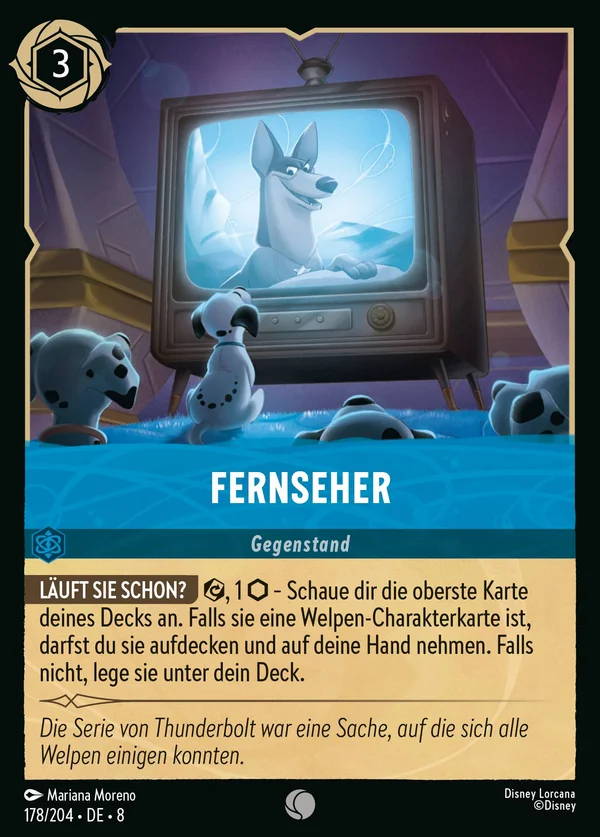 Fernseher — Disney Lorcana Gegenstand card from The Reign of Jafar