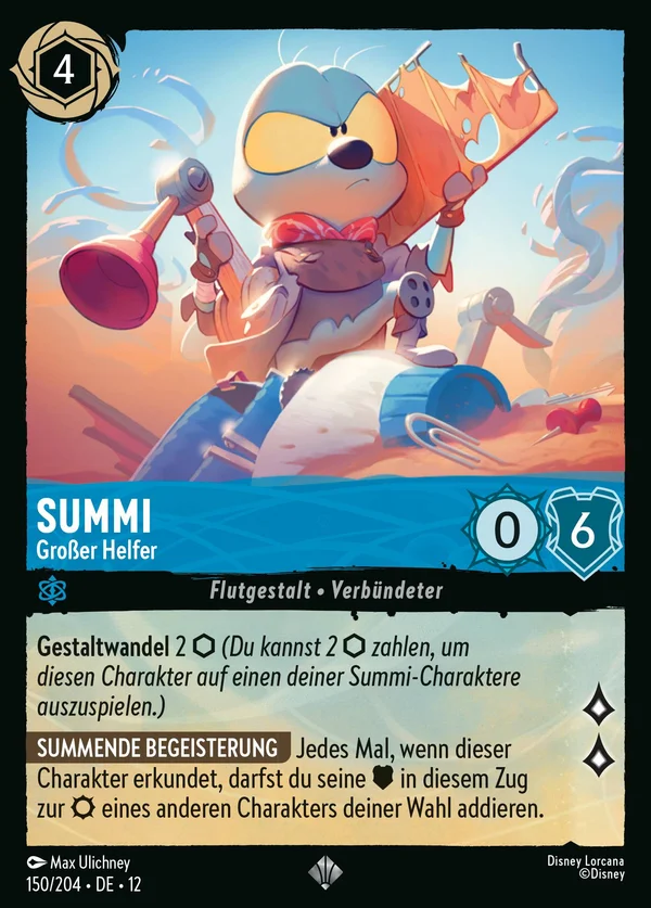 Summi - Großer Helfer — Disney Lorcana Charakter card from Wilds Unknown