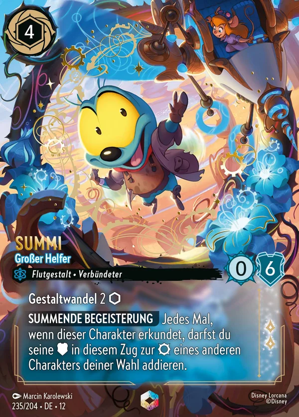 Summi - Großer Helfer — Disney Lorcana Charakter card from Wilds Unknown