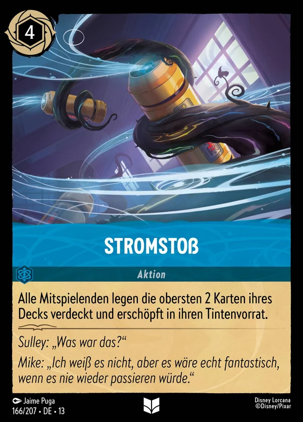 Stromstoß — Disney Lorcana Aktion card from Attack of the Vine!