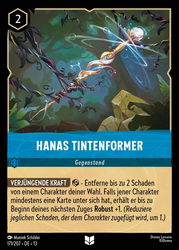 Hanas Tintenformer — Disney Lorcana Gegenstand card from Attack of the Vine!