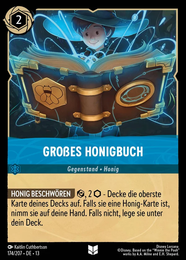 Großes Honigbuch — Disney Lorcana Gegenstand card from Attack of the Vine!