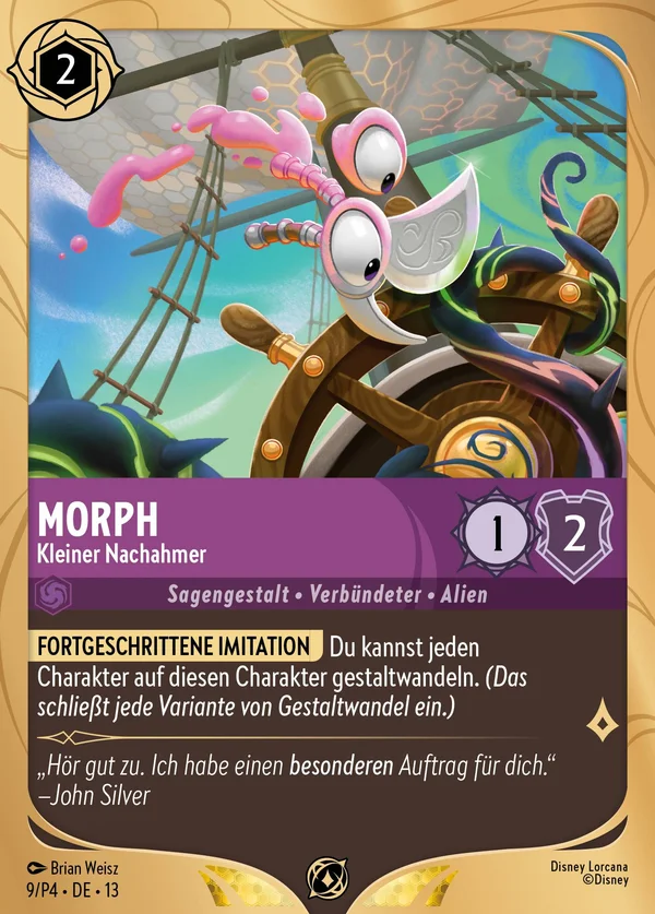 Morph - Kleiner Nachahmer — Disney Lorcana Charakter card from Attack of the Vine!