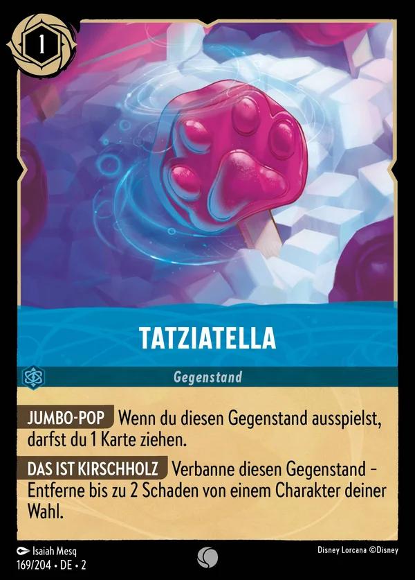 Tatziatella — Disney Lorcana Gegenstand card from Rise of the Floodborn