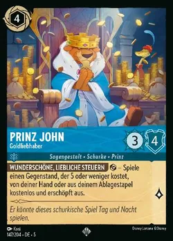 Prinz John - Goldliebhaber