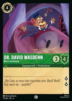 Dr. David Wasdenn - Basils Assistent