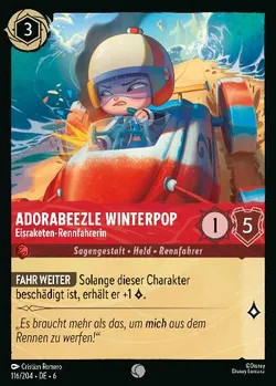 Adorabeezle Winterpop - Eisraketen-Rennfahrerin