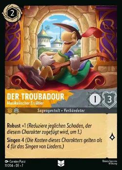 Der Troubadour - Musikalischer Erzähler