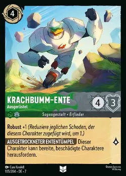 Krachbumm-Ente - Ausgerüstet