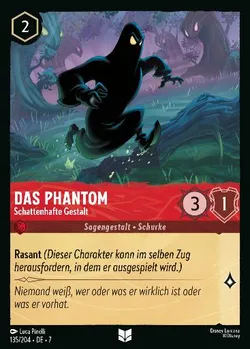 Das Phantom - Schattenhafte Gestalt