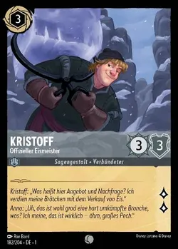 Kristoff - Offizieller Eismeister