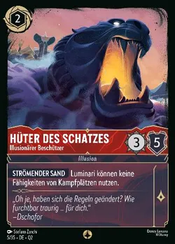 Hüter des Schatzes - Illusionärer Beschützer — Lorcana Charakter from Illumineer's Quest: Palace Heist