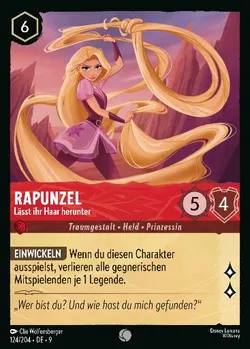 Rapunzel - Lässt ihr Haar herunter