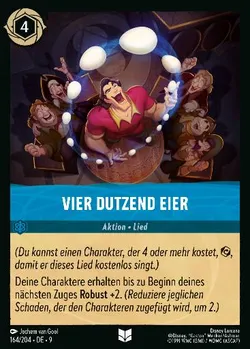 Vier Dutzend Eier