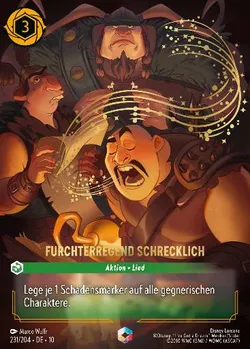 Furchterregend schrecklich