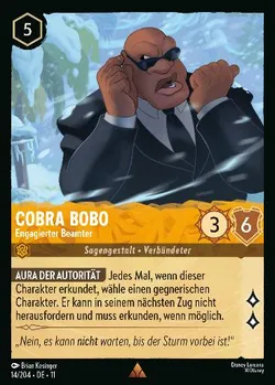 Cobra Bobo - Engagierter Beamter