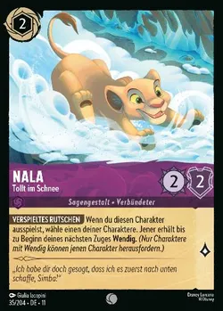 Nala - Tollt im Schnee