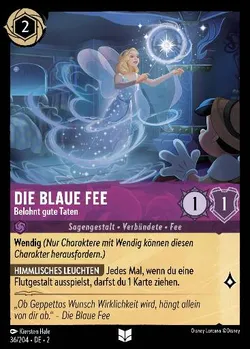 Die Blaue Fee - Belohnt gute Taten