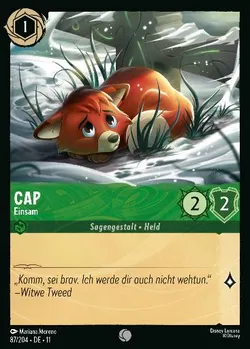 Cap - Einsam