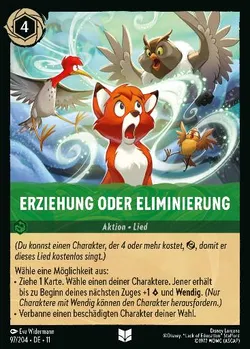 Erziehung oder Eliminierung