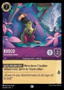 Kusco - Gesuchtes Lama