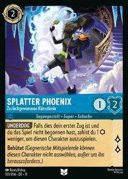 Splatter Phoenix - Zurückgewiesene Künstlerin
