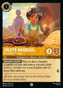 Julieta Madrigal - Fürsorgliche Bäckerin