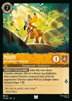 Pluto - Aufmerksamer Reisender