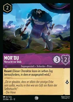 Mor'du - Verrucht vor Stolz