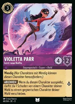 Violetta Parr - Lernt neue Kräfte