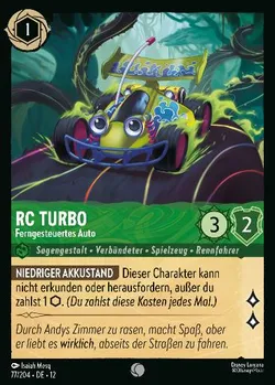 RC Turbo - Ferngesteuertes Auto