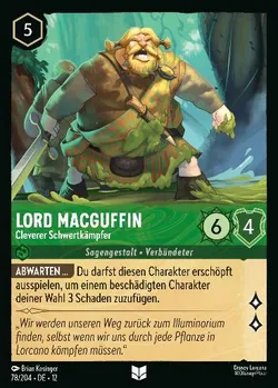Lord MacGuffin - Cleverer Schwertkämpfer