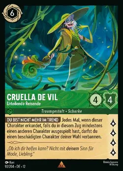 Cruella De Vil - Urteilende Reisende