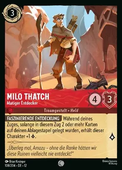 Milo Thatch - Mutiger Entdecker