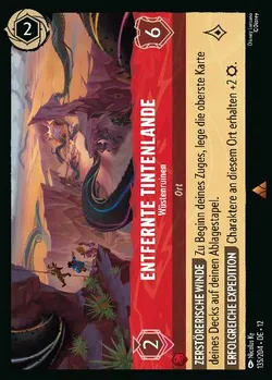 Entfernte Tintenlande - Wüstenruinen