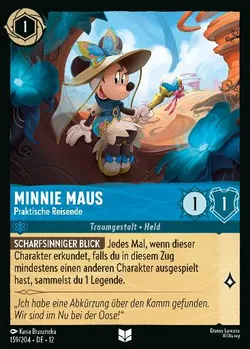 Minnie Maus - Praktische Reisende