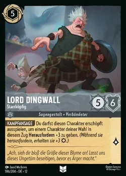 Lord Dingwall - Starrköpfig