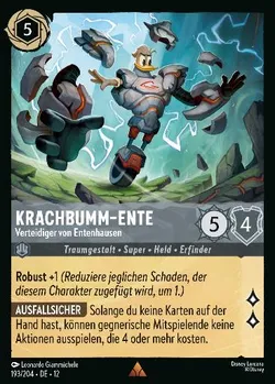 Krachbumm-Ente - Verteidiger von Entenhausen
