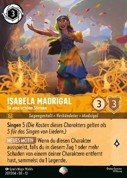 Isabela Madrigal - So eine schöne Stimme