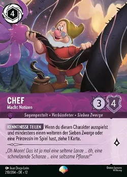 Chef - Macht Notizen