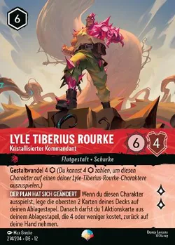Lyle Tiberius Rourke - Kristallisierter Kommandant