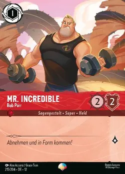 Mr. Incredible - Bob Parr — Mythisch Charakter (12 #215)
