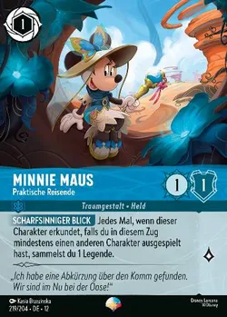Minnie Maus - Praktische Reisende
