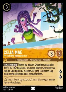 Celia Mae - Freundliche Rezeptionistin