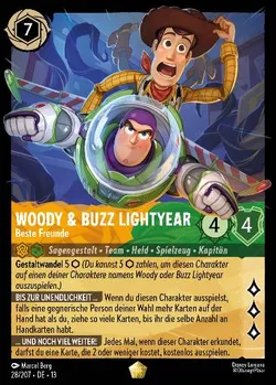 Woody & Buzz Lightyear - Beste Freunde