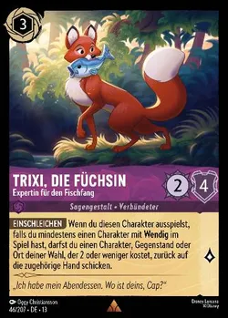 Trixi, die Füchsin - Expertin für den Fischfang