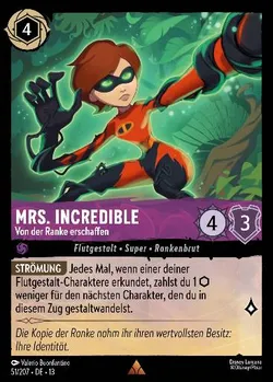 Mrs. Incredible - Von der Ranke erschaffen