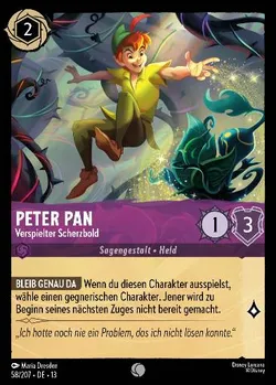 Peter Pan - Verspielter Scherzbold