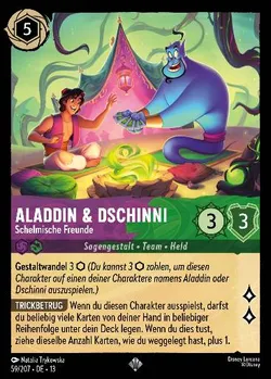 Aladdin & Dschinni - Schelmische Freunde